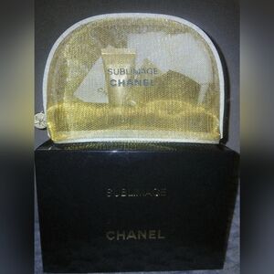 New Chanel Sublimage skincare travel set.